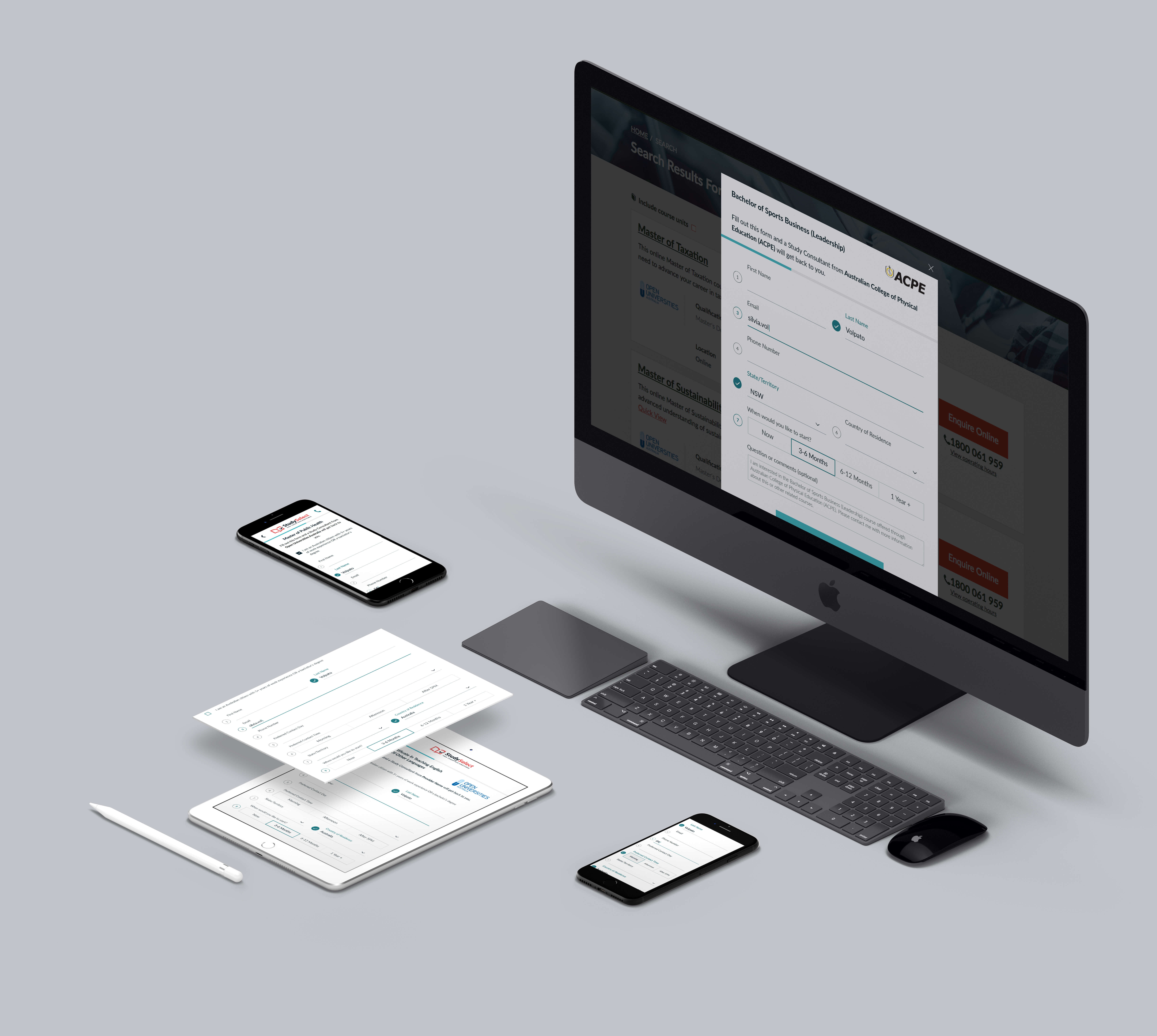 study select devices