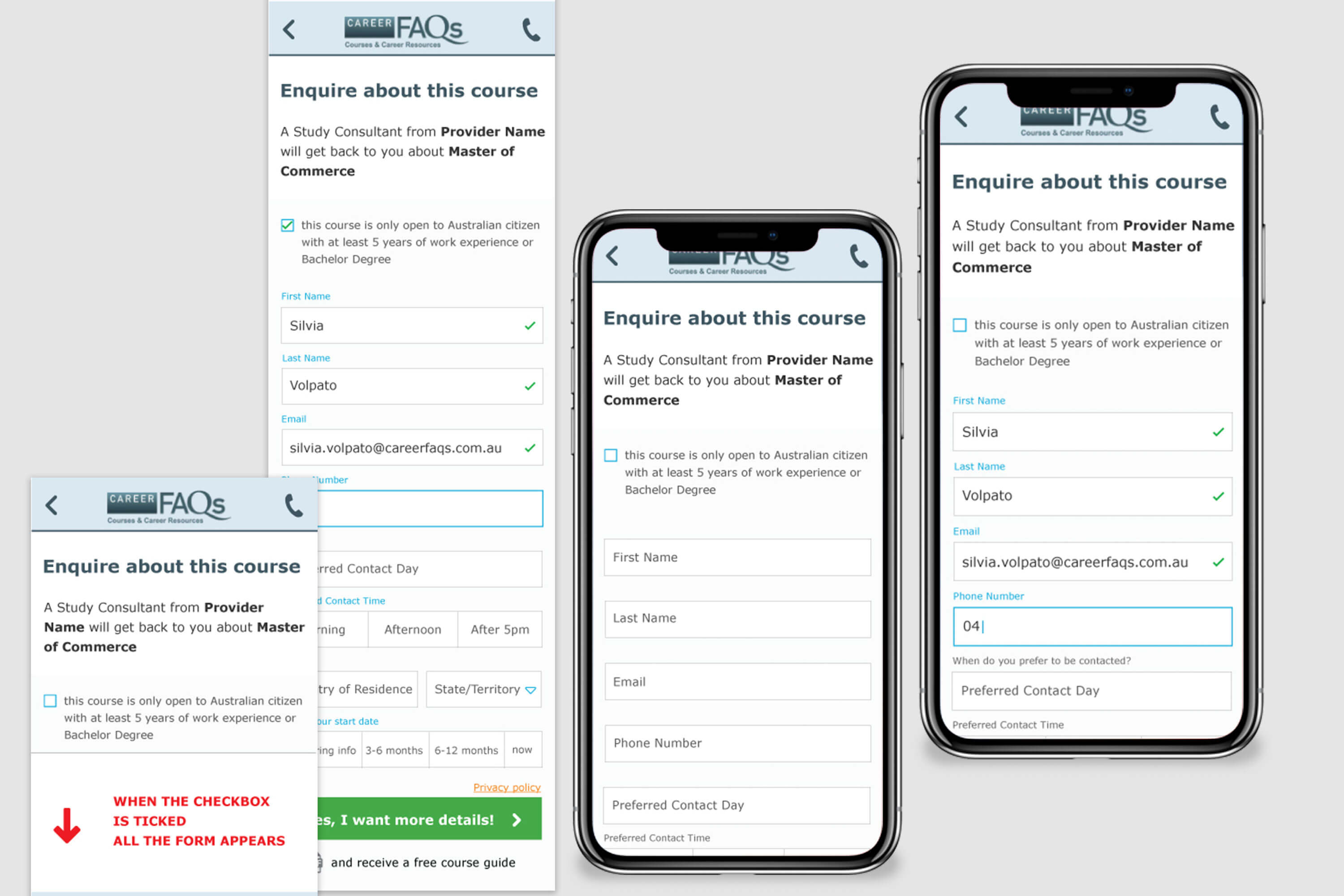 cfaqs mobile