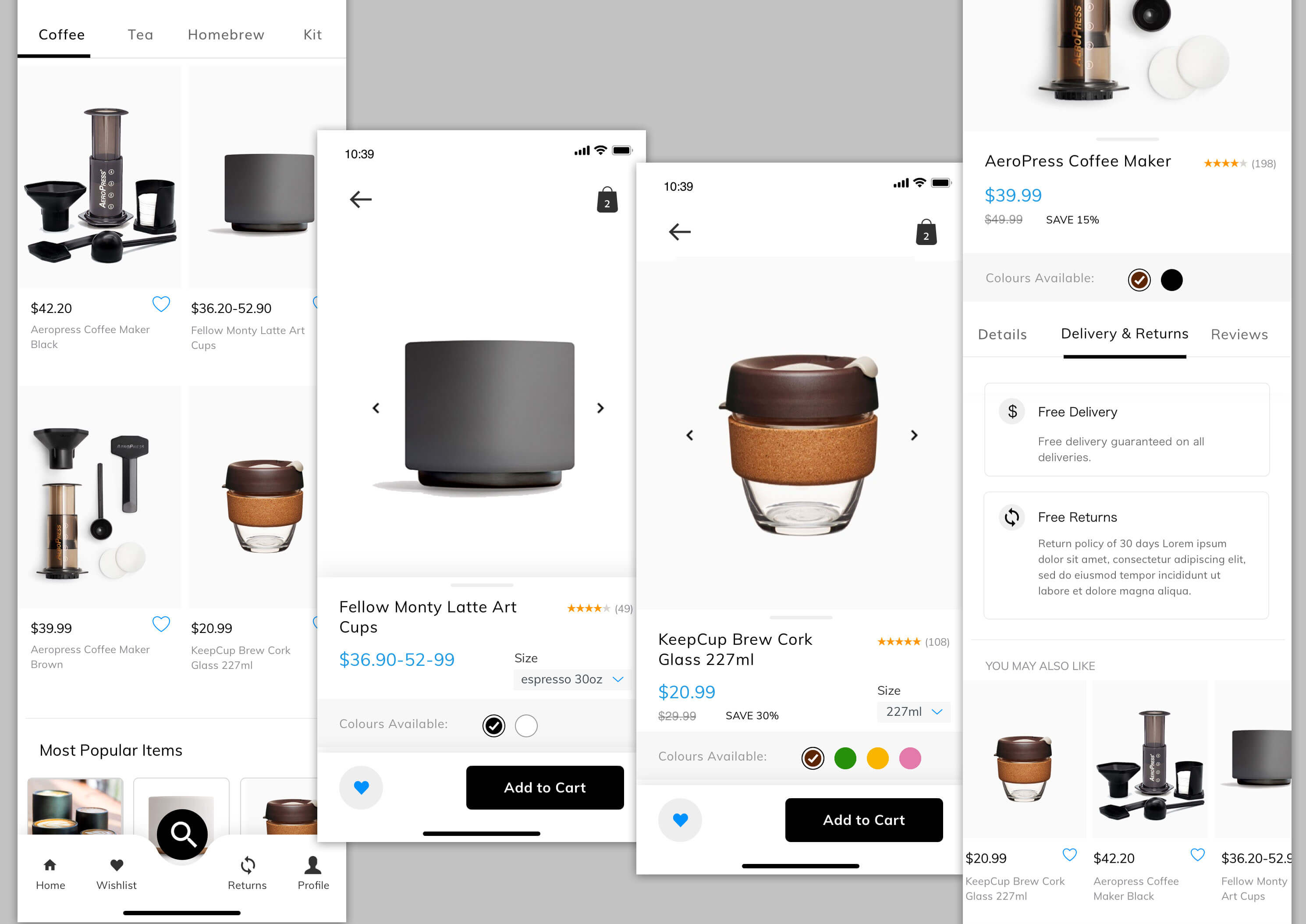 app mockup